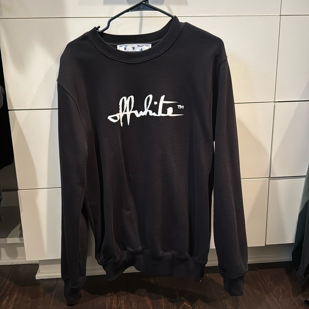 Off White Crew Neck - image 1